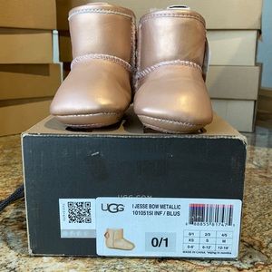 UGG infant boots - Jesse bow metallic - 0/1